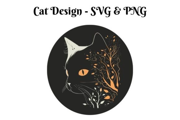 Cat Design - SVG PNG