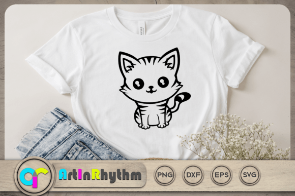 Cute Cat SVG Cat Clipart Review