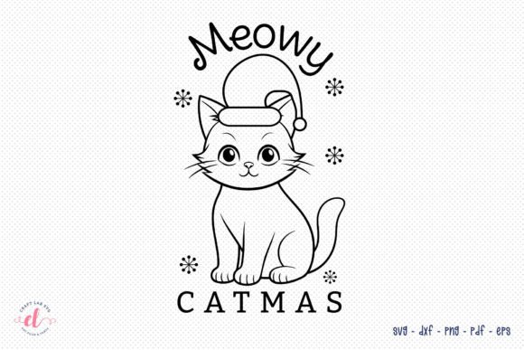 Meowy Catmas, Christmas SVG Design