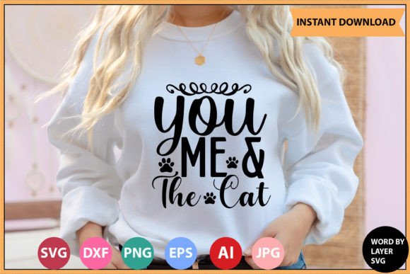 You Me the Cat SVG BUNDLE